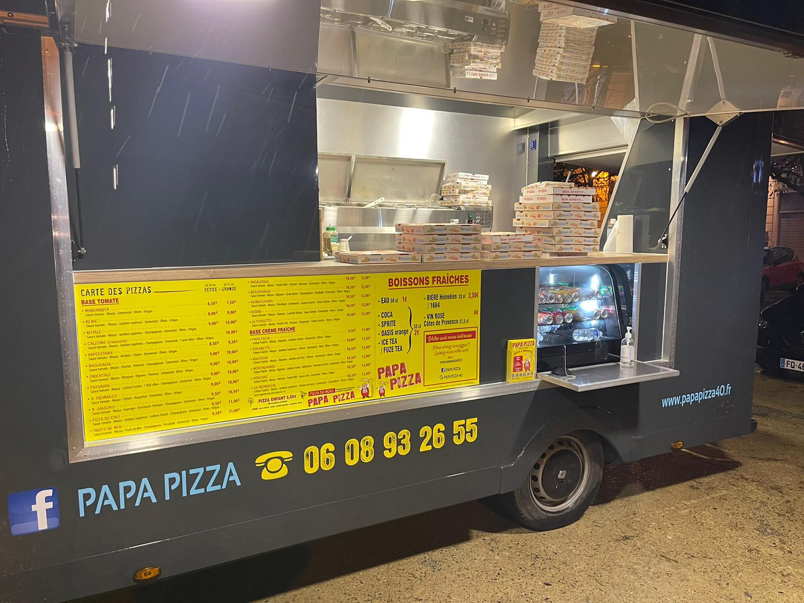 camion pizza Linxe